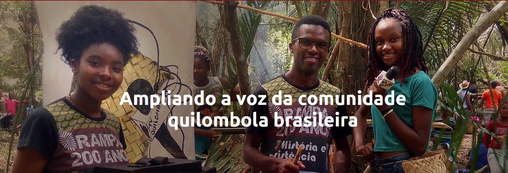 Site oficial da Tv Quilombo